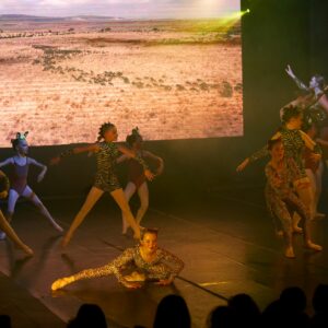 Ballerinas in Animal Costumes Performing On Stage
