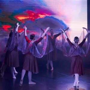 Ballerinas in Costume Performing On Stage