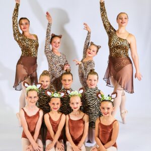 Ballerinas In Animal Costumes