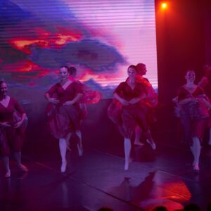 Ballerinas in Costume Performing On Stage