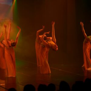 Ballerinas in Costume Performing On Stage